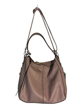 Realer Large Faux Leather Hobo Shoulder Bag Adjustable Strap